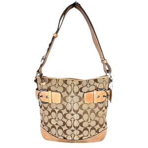 Coach Signature Jacquard Canvas Soho Handbag #3574